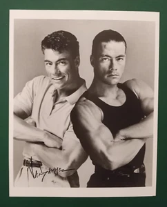 Jean-Claude Van Damme Sighned Autographed 8X10 Photo - Movie Double Impact - Picture 1 of 2