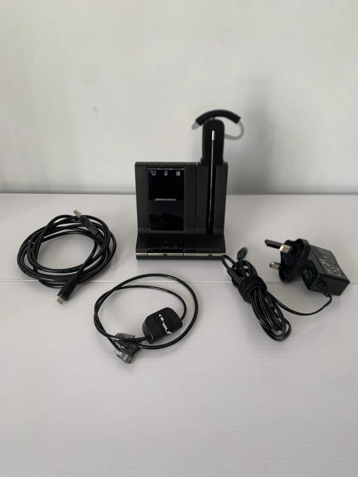 Plantronics Savi Office W740 Dect Wireless Headset 83542-12 **VAT & Warranty** - Image 1 of 4