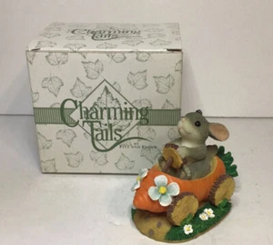 Fitz And Floyd Charming Tails Motoring Along Figurine 88/703 With Box - Picture 1 of 12