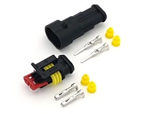 AMP Superseal Stecker Set 2-polig 0,75-1,50 - Bild 1 von 1