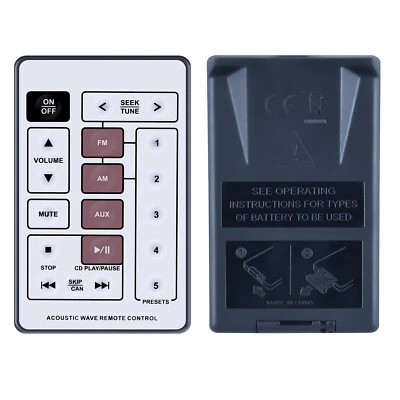 New Remote Control For Bose Acoustic Wave CD-3000 Music System White - Image 1 of 4