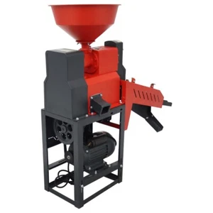 130-170kg/h Rice Mill with Vibrating Screen 220V 1.8KW for Rice Millet Corn - Picture 1 of 24