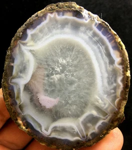 178g Achatgeode! NATÜRLICHER KARNELIAN Rauch KRISTALL QUARTZ Geode Achat Aa455 - Bild 1 von 10