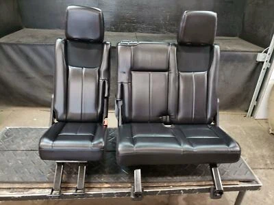 Ford Expedition Limited 2016 tercera fila asiento trasero izquierdo y derecho cuero negro Foto 1 de 4