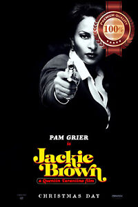 Jackie Brown 1997 Quentin Tarantino Movie Original Cinema Print Premium Poster