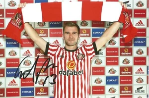 FOTO RETRATO 6x4 firmada por Callum McMANAMAN DE SUNDERLAND: + CERTIFICADO DE AUTENTICIDAD - Imagen 1 de 1