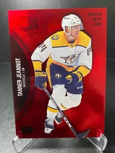 2021-22 Skybox Metal Universe Tanner Jeannot #172 PMG Precious Metal Gems /100 - Picture 1 of 2