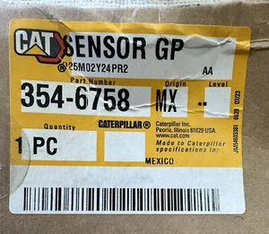Caterpillar 354-6757 Sensor Gp SpeedNew 3546758 Genuine Cat. - Picture 1 of 4