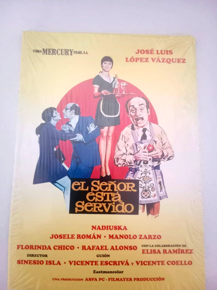EL SEÑOR ESTA SERVIDO DVD JOSE LUIS LOPEZ VAZQUEZ NADIUSKA FLORINDA CHICO - Imagen 1 de 1