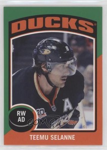 2014-15 O-Pee-Chee Stickers Teemu Selanne #ST-73 HOF