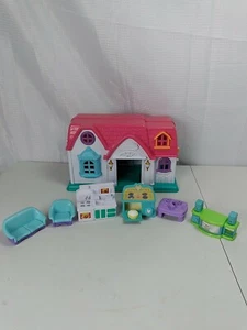 Home Sweet Home - Pink Home 16832 Doll House, oven, kitchen, table, couch, chair - Picture 1 of 12