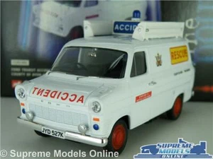FORD TRANSIT MK1 MODEL VAN AVON FIRE RESCUE 1:43 SCALE ACCIDENT CORGI CC02302 K8 - Picture 1 of 4