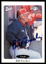 1996 Best Richmond Braves Bill Fischer IP Signed Auto Richmond Braves #2