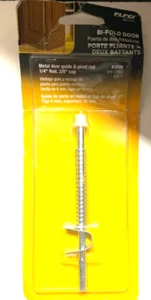 PRIME-LINE Guía de puerta de metal y varilla de pivote, varilla de 1/4" tapa de 3/8" - Imagen 1 de 1