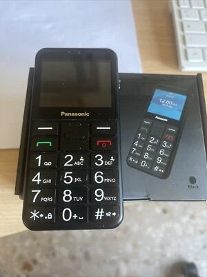  Cellulare per anziani Panasonic KX-TU110EX 1,77" TFT Bluetooth LED Colore:Nero  - Immagine 1 di 4