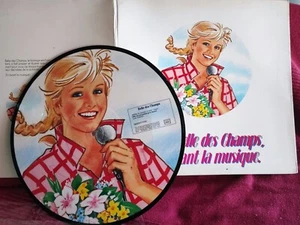 BELLE des CHAMPS - Vinyle Publicitaire 1987 - Richard GOTAINER - DIM - VITTEL - Imagen 1 de 5