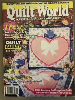 House of the White Birches Quilt World A Quilters Dream Come True-Jan1994(A53) - Image 1 of 4