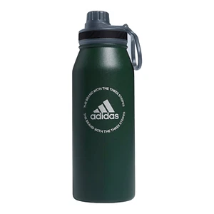 Adidas original 1 litro (32 0z.) Botella de agua de metal de doble pared caliente/fría - Imagen 1 de 4