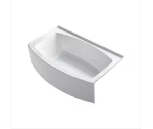 💦FREE SHIP💦KOHLER✨Alcove Acrylic Rectangular RH-Drain White Bathtub 1118-RA-0 - Picture 1 of 9