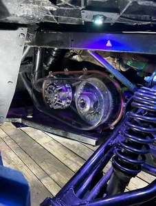 Big Boyz Custom Clear Clutch Cover for Can-AM Defender/Commander/Maverick Sport - Picture 1 of 6