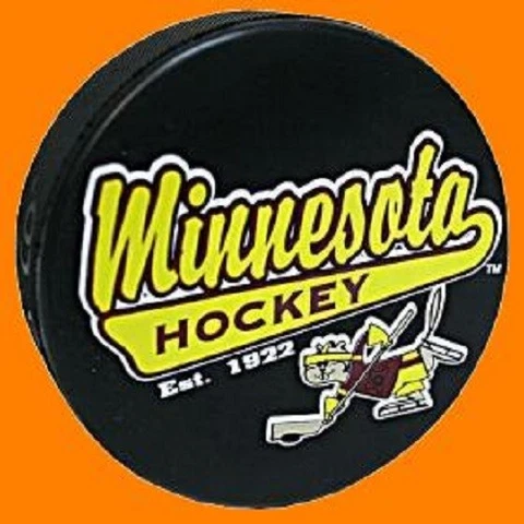 MINNESOTA GOLDEN GOPHERS 2006-2007 Black Est.1922 PUCK - #6L Cover