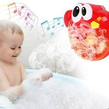 Crab Bubble Maker Automated Spout Musical Bubble Machine Bath Kid Toy 12 Songs