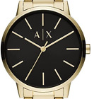Armani Exchange Herren Dreizeiger, Edelstahl Uhr, 42mm Gehäuse Größe AX 7119