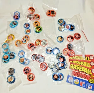 60 + 1984 Fun Food MLB Baseball Pinback Buttons 2 - Picture 1 of 8