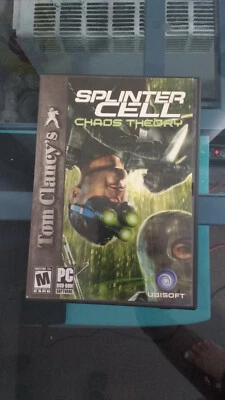 Tom Clancy's Splinter Cell Chaos Theory PC DVD-ROM Ubisoft with Case & Manual - Image 1 of 4
