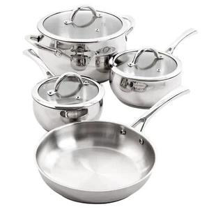 Oster Derrick 7 Piece Stainless Steel Cookware Set - Picture 1 of 1