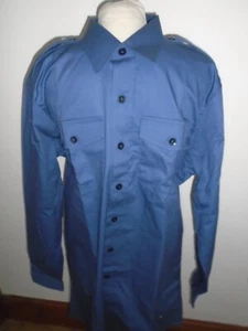 ROYAL NAVY MENS LONG SLEEVE WORKING SHIRT VARIOUS SIZES GENUINE ROYAL NAVY ISSUE - Picture 1 of 6