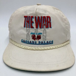 The War II Sugar Ray Leonard Thomas Hearns Caesar's Palace 1989 Strap Back Hat - Bild 1 von 10