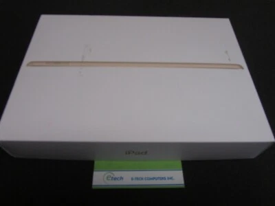 MPGW2CL/A Apple iPad 9.7" 128 GB Wi-Fi Gold, Apple A9 Chip, Model: A1822 - Image 1 of 4