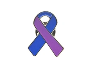 Juvenile Arthritis Awareness Quality Enamel Ribbon Pin - Made To Last - Picture 1 of 3