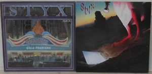 Styx Vinyl Bundle Sammlung 2x LP: Cornerstone / Paradise Theatre - Bild 1 von 1