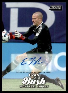 2017 Stadium Club MLS Autographs #86 Evan Bush