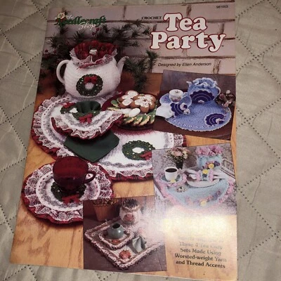 The Needlecraft Shop Tea Party ~ Crochet ~ 4 Projects - Image 1 of 3