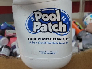 White Pool Tile Grout Repair Kit, 10-Pound, White - Picture 1 of 1