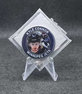Kyle Connor 39MM Collectors Coin The Highland Mint Limited Edition 4500 NHL WIN