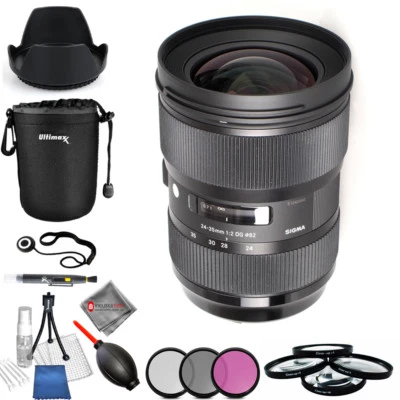 Sigma 24-35mm F2 DG HSM for Nikon USA Model Pro Bundle Brand New - Image 1 of 2