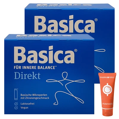 PROTINA PHARM. GMBH Basica Direkt 2x 80 Sticks basische Mikroperlen zur Einnahme ohne Wasser