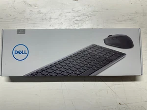 NIB Dell Multi-Device Wireless Keyboard and Mouse Combo KM7120W-GY-US NIB Sealed - Bild 1 von 6