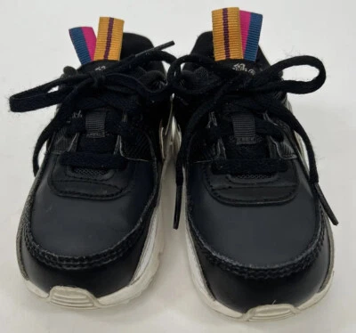 Nike Air Max DJ0416-001 Kids Shoes Size 7C Toddler Black And Gold - Image 1 of 4