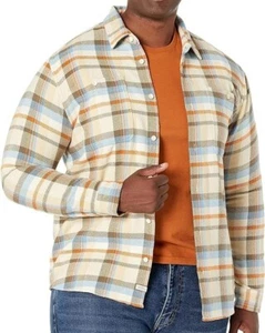 QUIKSILVER Men's THUNDER SETS Flannel Shirt - WCL1 - XL - NWT - Picture 1 of 2