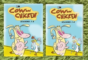 cartoon network Cow And Chicken complete series seasons 1-4 us DVD, slip cover - Picture 1 of 1
