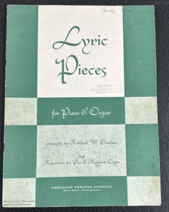 Lyric Pieces for Piano & Organ by Rowland Dunham (1958 Presser) Duets - Picture 1 of 8