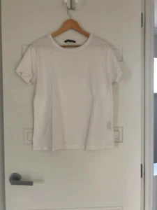 French Connection White Top - Size M - 5+ items free postage (AU only) - Picture 1 of 8