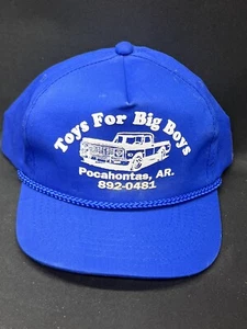 Vintage Trucker Hat Toys For Big Boys Pocahontas Arkansas - Picture 1 of 4