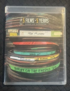 5 FILMS 5 YEARS: VOLUME 2 (Blu-Ray) VINEGAR SYNDROME Rare - Imagen 1 de 2