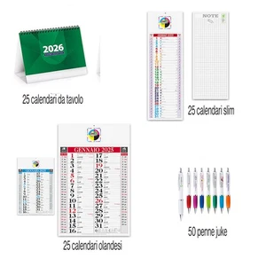 Kit gadget promozionale personalizzabile con logo promo 1 - Foto 1 di 1